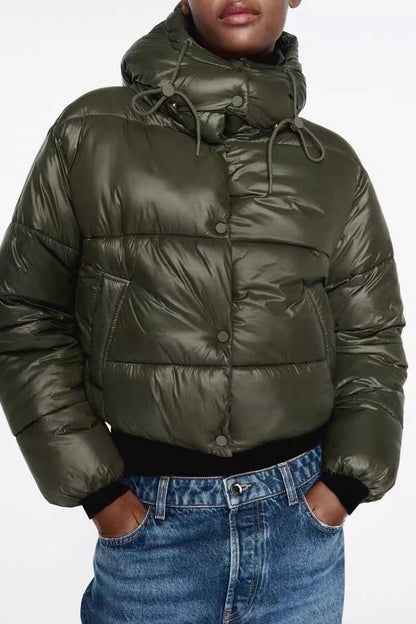 Shiny Puffer Jacket